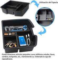 ¡RecomendadoOrganizador de Consola Central para Secundaria para Reposabrazos - para Chevy GMC  2007-2014, Caja de Almacenamiento para Reposabrazos, Accesorios, Organizador de Consola Central¡Top de Temporada - 1 - Ver 8