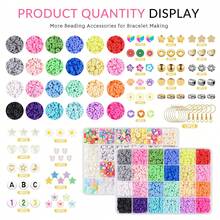 1000/2000/3000/2315/2955/3032/4892pcs Soft Clay, Suitable For DIY Jewelry Making, Home Crafts To Enrich Daily Life, Making Bracelets, Necklaces, Beading, Holiday & Valentine's Day Gifts