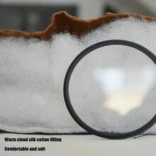 1pc Car Front Single Seat Cushion, Winter Plush Single Piece With Backrest, Thickened Velvet Warm Car Seat Cushion, Universal Winter Seat Cushion - one-size - View 10