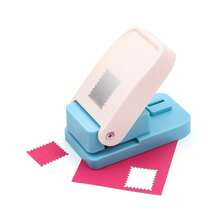 1" X 0.8" Rectangle Stamp Punch, Lever-Style Craft Punch For Paper Arts, Scrapbooking, DIY Card Making And More - Multicolor - View 8