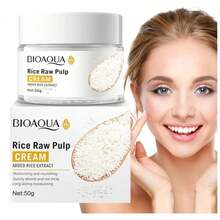 CREMA FACIAL DE ARROZ ACLARANTE BIOAQUA - Blanco - Ver 2