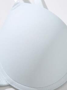 MIMILEMON 3pcs/Set Women's Fashion Underwire Gather Bras - Bust Enhancing, Lifting, Sexy, Comfortable All Day, Shaping Daily Look - Multicolor - View 9