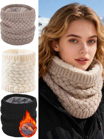 1 Piece Unisex Winter Neck Warmer - Thickened Windproof, Suitable For Outdoor Hiking,Skiing,Cycling
