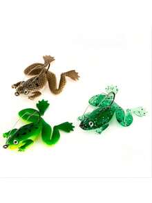 1pc Rubber Frog Soft Fishing Lures CrankBait Tackle 6cm Frogs Fishing Lures Baits - Multicolor - View 9