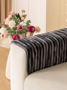 1 chiếc vỏ đệm sofa dày dặn, sang trọng, kiểu dáng hiện đại, đơn giản, chống trượt, giữ ấm, chống bụi, có thể giặt được, màu xám đậm, mềm mại, không phai màu, không rụng lông, trang trí phòng ngủ, thân thiện với thú cưng, có thể điều chỉnh cho sofa góc, phù hợp cho phòng ngủ, văn phòng, phòng khách, sofa chữ L và sofa 1/2/3/4 chỗ ngồi. - Màu xám đen - Xem 8