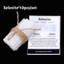 1set Natural Stone Selenite Wand With White Sage Grass Smoky Indoor Purification Grass Incense Home Office Ramadan The Month Of Fast Thanksgiving Gift - Sage Sacred Wood Card Set - View 16