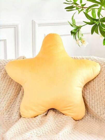 Velvet Star Pillow Perfect For Bedrooms, Sofas, Living Rooms, And Other Home Spaces Adds A Cozy And Charming Touch To Your Autumn And Winter Decor