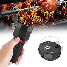 YQQ Dioche Motor para Asador De Barbacoa Accesorio de Soporte de Asado Eléctrico Brochetas para la Parrilla Accesorios de Parrilla para Parrillas Al Aire Libre Negro2179 - como en la foto - Ver 6