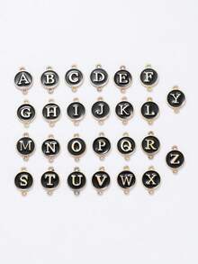 Fashionable Heart Letter Pendant Bracelet, Women's Adjustable Braided Rope Bracelet With Rhinestone A-Z, Women's Jewelry Gift - Bracelet - View 42