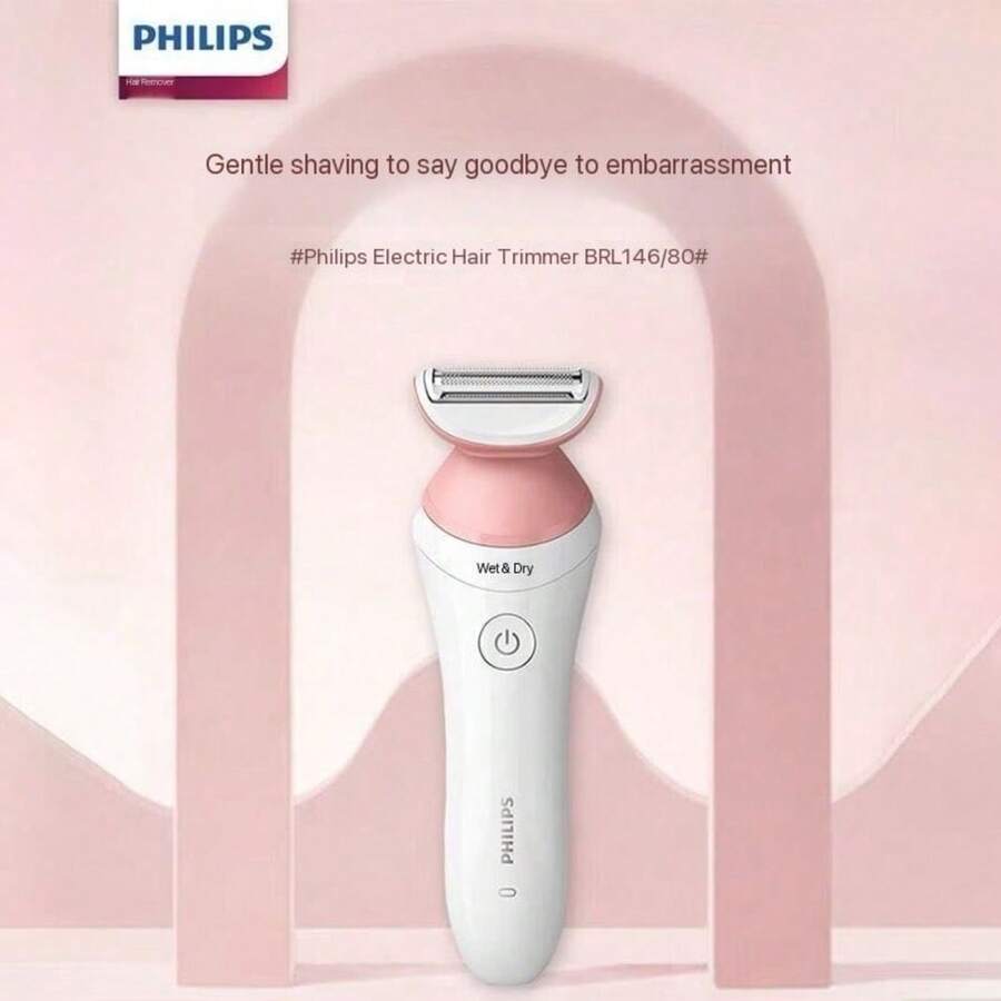 PHILIPS - BRL146/80 5in1 Lady Shaver Series 6000Cordless Shaver With Wet And Dry Use - Pink - View 1