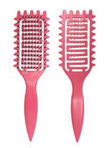 Curly Hair Brush, Curl Define Brush, Brush, 2025 New Curl Define EdgeLift Brush Curl Define Comb - Multicolor - View 11