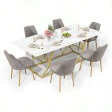 Dining Tables - White - View 2