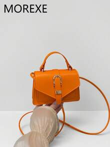 Bolso de mano mini de moda, bolso de hombro versátil y ligero de mujer