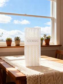 3pcs/1pc Elegant Transparent Candle Holder/Candle Stand, Room Decor/Home Decor/Tabletop Decor, Natural Crystal Design, Suitable For Furniture Decor, Home Desk Decor, Wedding Centerpiece, Office Decor, Outdoor Garden Decor, Room Decor, Family Gathering, Dining Table Decor, Wedding, Events, Gift For Best Friend/Christmas/Thanksgiving/Halloween - Clear - View 11