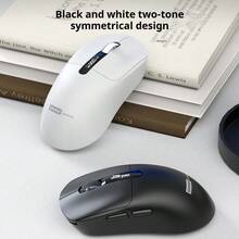 Lenovo Chuột không dây  N04S: Kết nối chế độ kép 2.4G + Bluetooth, bố cục 6 nút, điều chỉnh DPI 4 mức, bộ thu USB, tương thích với nhiều thiết bị, chế độ ngủ thông minh, tương thích với nhiều hệ thống khác nhau, giúp công việc văn phòng hiệu quả hơn. - màu đen - Xem 6