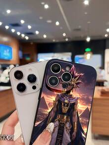 Funda para teléfono Faraón Dios del Sol Compatible con fundas para teléfonos   17  16 Pro Max  15 Pro Max  13 y  12 Fabricada en material TPU que proporciona protección contra golpes y caídas Un gran regalo para familiares, amigos, seres queridos, novios, novias y para Navidad - Negro - Ver 4