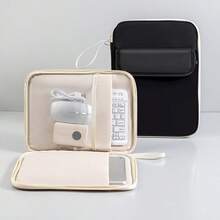 1pc Padded Sleeve Bag Fit For 10.8" & 13" Laptop/Tablet, Multi-Functional Business/Travel/Student Laptop Sleeve With Pockets, Water-Resistant Laptop Protective Case - Multicolor - View 25