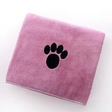1Pc Super Absorbent Microfiber Pet Bath Towel Ultra Soft Quick Dry Fur Friendly Durable Washable Non Fading Pet Grooming Accessories Perfect For Dog Cat Bathing Drying After Swimming Or Shower - Một cỡ - Xem 3