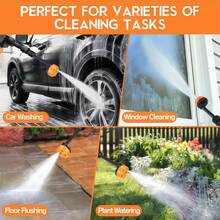 Lightweight Cordless Electric Car Wash Water Gun, Rechargeable, Lithium Battery Powered, Wireless High Pressure Car Washer, Cleaning Gun, Home Car Wash Water Gun, High Pressure Water Gun, For Car Washing, Floor Cleaning, Watering Plants