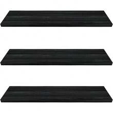 Repisas Flotantes de Madera de  Set  Estantes para Pared Minimalistas Resistentes Modernas y Fáciles de Instalar Ideales para Cocina Baño Cuarto y Oficina Color - Italia - Ver 10