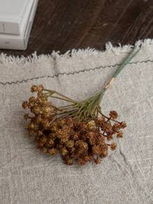 1 Bouquet Autumn Color 3 Stems Baby's Breath Artificial Flowers, Living Room Dining Table Floral Decor - Multicolor - View 12