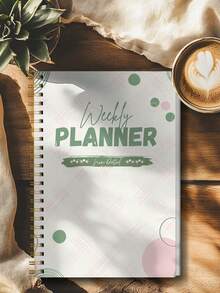 BUBU 每日计划笔记本 - 螺旋装订待办事项清单追踪器，无日期任务优先级和笔记，适合学校或办公用品，返校必备 - 彩色 - 查看 4