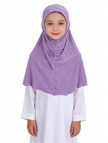 1pc Soft & Lightweight Knitted Long Scarf Shawl Wrap - Multicolor - View 5