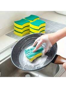 1pc Thick Silicone Faucet Splash Guard, Water Drain Mat - Durable Thick Design, Suitable For Kitchen And Bathroom Sinks, Silicone Soap Dish With Drainage Hole - Anti-Splash, Fits Kitchen And Bathroom Sink Countertops, Home Decor, Kitchen Accessories - Multicolor - View 9