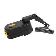 Limpiaparaisas Recargable para Casco de Motocicl Universal Impermeable Compate con la Mayoría de seras 2 Velocidades 70 os Limpiaparaisas de - como en la foto - Ver 1