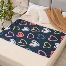 1pc Thin Reusable Pet Pee Pad, Training Pad, Pet Cleaning Mat, Lightweight Dog Bed Mat, Suitable For All Dogs And Cats, All Seasons, Washable And Reusable Pet Pee Pad [Thin] - one-size - View 8