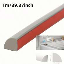 YITAPE Wielofunkcyjna samoprzylepna listwa winylowa, promień 1/4, 12 x 12 mm x 1 m, 1 szt. Nadaje się do wanien, narożników ściennych, szafek, sufitów i blatów. Elastyczna i łatwa w montażu listwa dekoracyjna. - Wielokolorowe - Zobacz 7