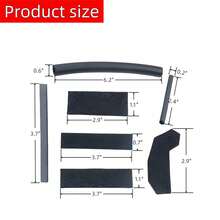 POETRYXIAO - Kit de Sellado de Tapa Dura, Empaque Puerta, Bloqueador de Espuma para   JK 2011-2014, Resistente a la Intemperie, Referencia OE 68026937AB - Oro rosa - Ver 5