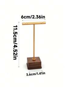 1 Giá Trưng Bày Trang Sức, Bằng Đồng & Gỗ, Dùng Để Trưng Bày Dây Chuyền, Bông Tai, Trang Sức, Phụ Kiện Trưng Bày Trang Sức, Chụp Ảnh Trang Sức, Trưng Bày Triển Lãm, Trang Trí Phòng - Nhiều màu - Xem 17
