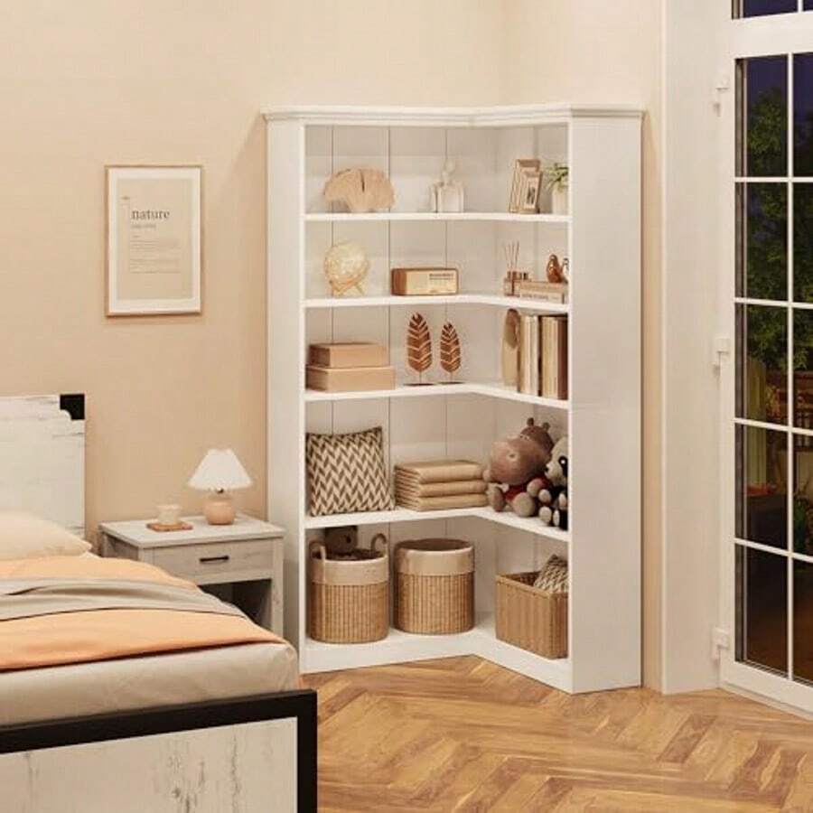 Bookcase - Wit - Bekijken 1
