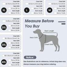 1 pieza Chaqueta de invierno ligera para perros, abrigo impermeable para perros adecuado para perros medianos/grandes, ropa de nieve para mascotas con cuello plegable, rayas reflectantes, orificio para correa y gancho y bucle ajustable - Gris - Ver 3