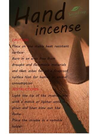 1 Box Of 10 Pcs. Handmade Incense Cones, Patchouli,White Musk ,Frankincense & Myrrh,Apple Cinnamon,Fir,YlangYlang Tower Incense For Negative Energy Cleansing And Space Purification, Home Or Office Aromatherapy, Spa, Relaxation, Meditation, Yoga, Home Decor, Rendering The Ambience Of The Environment.