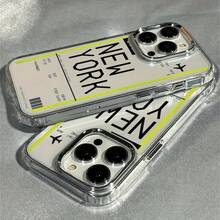 Funda de Teléfono con Estampado Moderno y Original, Compatible con los Modelos de  17, 13, 12, 11, 16 Pro Max, 15 Pro y 14 Plus, con Propiedades de Absorción de Impactos y Antideslizante. Esta funda ligera para teléfono presenta un nuevo diseño moderno y está hecha de TPU de alta calidad para un diseño único y a la moda. - 1 pieza - Ver 6