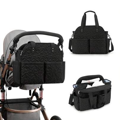 New Multifunctional Travel Bag With Stroller, Shoulder Bag, Diaper Bag, Suitable For Mothers And Babies Outdoor Activities