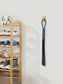 1pc Plastic Shoe Horn - Convenient Slip-On Shoe Horn, Hanging Design For Easy Storage, Ergonomic Design, Sturdy Construction, Heavy-Duty Plastic Shoehorn, Non-Slip Handle, Suitable For Elderly, Lightweight Design, Smooth Surface, Fits Athletic Shoes, High Heels, Casual Shoes, And More, Essential Household Item, Shoe, Spring Summer Picks, Brides Maid Gifts, Room, Bedroom Decor, Bedroom Decor, Beach, Travel, For Men, For Women, Vacation,Women's Day,Travel Essentials,Wedding Favours,Y2k,Bedroom,Car Accessories Women,Kitchen Deccor - Multicolor - View 3