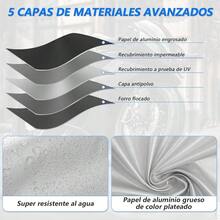 Funda para Moto Impermeable con Tiras Reflectantes y Oo de Cerradura Protección de Espeo Protección UV Adecuada para onda   arley etc Plata (XL) - SG - Ver 4