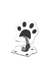 1 Peça Suporte de Telefone em Formato de Pata de Gato Fofo, Suporte Flexível para Tablet PC, Suporte de Mesa para Assistir TV, Adequado para Dormitório de Estudante