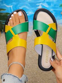 Two-tone Yellow and Green