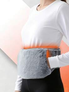 一套灰色热水袋及收纳袋，简约设计，是送给妈妈、爸爸、男士、朋友、老师的理想冬季礼物。毛绒热水袋可拆卸清洗。（请注意，由于批次差异，皮带颜色可能略有不同，内衬条纹和出风口也可能存在差异。由此造成的不便，敬请谅解。） - 彩色 - 查看 3