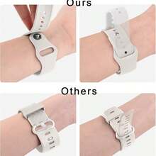 Quick Release Watch Bands Compatible With Garmin Venu Sq/Venu Sq 2 - Soft Silicone Sport Strap, 20mm - 20mm - View 7