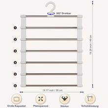Hangers & Racks - 2 Pieces, 6 Tiers (white) - View 5