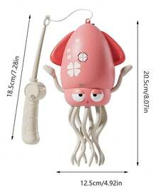 Pulpo Eléctrico Bailarín De Juguete, Juguete Sensorial - Rosa - Ver 2