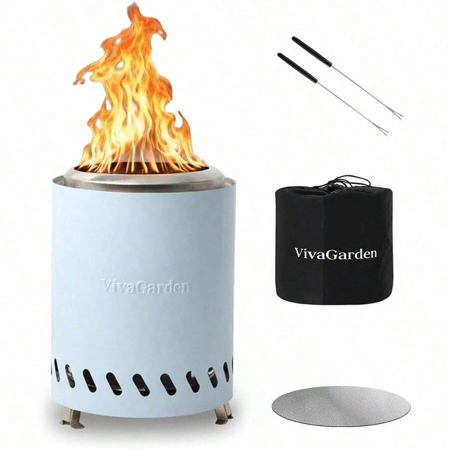 Fire Pits - Sky Blue - View 1