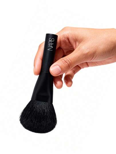 Nars Kabuki Face Brush - Loose Powder & Blush Applicator, Powder Brush, Blush Brush, Long Handle Portable Travel Brush Kit
