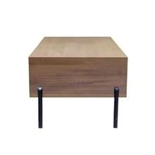 Modern Coffee Table In Retro Style, Living Room Furniture. Dimensions: 105 Cm (Length) X 55 Cm (Width) X 41 Cm (Height). - Natural Color - View 6