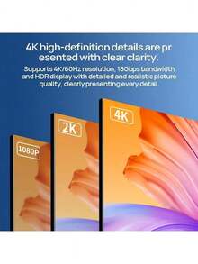 PHILIPS SWL6118D/93 HDMI 線 4K@60Hz 解析度搭配 HDMI2.0 協定 訊號傳輸穩定無延遲 適配各類顯示裝置 高畫質影音連接線 黑色 - 黑色 - 查看 5